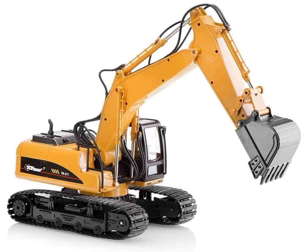 top race 15 channel remote control excavator