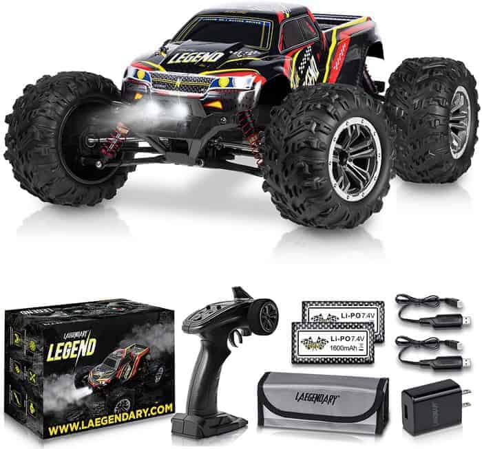 LAEGENDARY 1 10 Scale Large RC Cars 48+ kmh Speed
