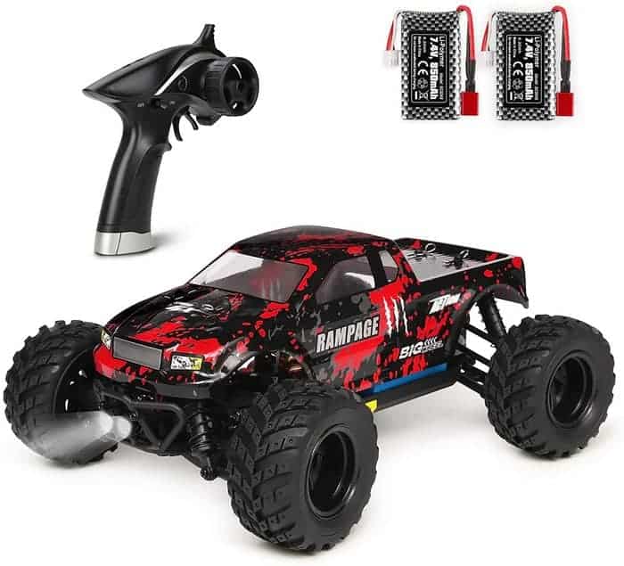 HAIBOXING 1 18 Scale All Terrain RC Car 18859E, 36 KPH High Speed 4WD Electric Vehicle