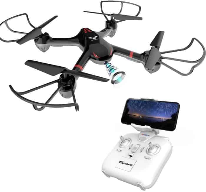 DROCON Drone for Beginners X708W Wi-Fi FPV Training Quadcopter with HD Camera Equipped with Headless Mode