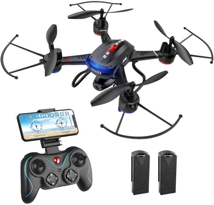 Holy Stone HS110D FPV RC Drone with 1080P HD Camera Live Video 120°Wide-Angle WiFi Quadcopter with Gravity Sensor, 