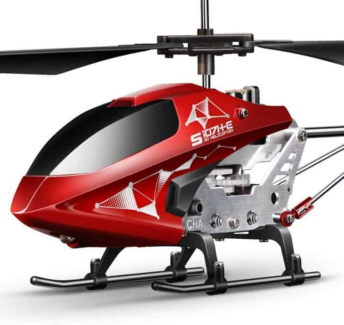 Syma Remote Control Helicopter, S107H-E Aircraft with Altitude Hold, One Key take Off Landing, 3.5 Channel, Gyro Stabilizer and High &Low Speed,