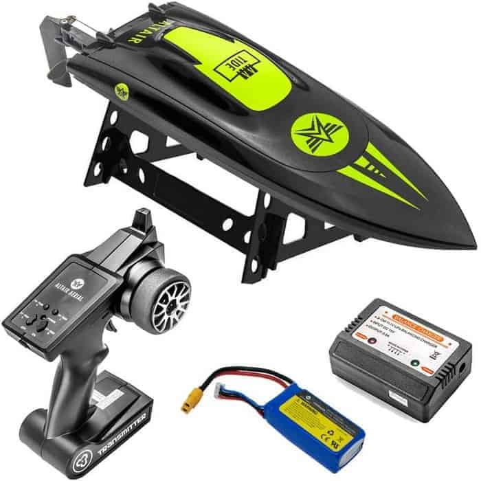 ALTAIR Brushless RC Boat AA Tide Remote Control High Speed Boat 40+ KMh Auto Self-Righting Capability 1500 mAh Rechargeable Battery Included