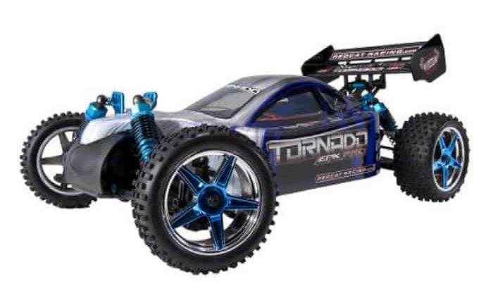 Redcat Racing Brushless Electric Tornado EPX PRO Buggy with 2.4GHz Radio Vehicle Battery & Charger Included (110 Scale) BlueSilver