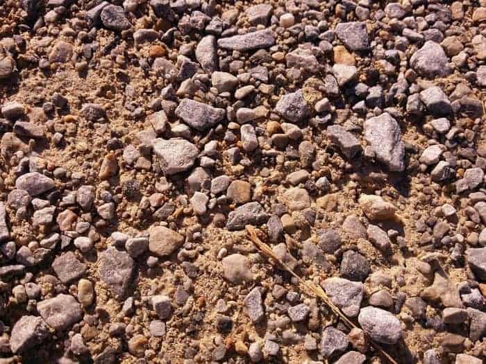 dirt gravel